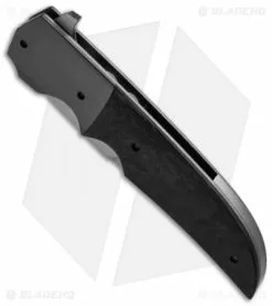 Jason Clark Custom Drop Point Flipper Knife Carbon Fiber/Zirc (3.75" Satin) 6 Jason Clark Custom Drop Point Flipper Knife Carbon Fiber/Zirc (3.75" Satin) -Avokelavavat Sales Store jason clark drop point ti sw cm spine