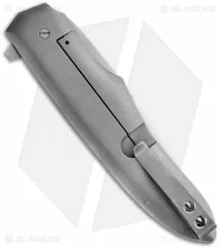 Jason Clark Custom Drop Point Framelock Flipper Black C-Tek Knife (3.50" Matte) -Avokelavavat Sales Store jason clark hybrid drop point blk c tech frame lock back