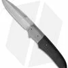 Jason Clark Custom Hybrid Drop Point Flipper Carbon Fiber Knife (3.625" Matte) -Avokelavavat Sales Store jason clark hybrid drop point carbon fiber matte grey ti bolster