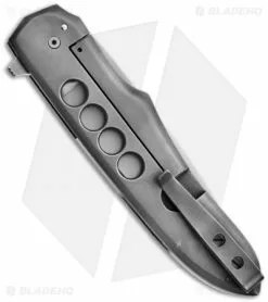 Jason Clark Custom Hybrid Drop Point Flipper Titanium Knife (3.625" Plain) 6 Jason Clark Custom Hybrid Drop Point Flipper Titanium Knife (3.625" Plain) -Avokelavavat Sales Store jason clark hybrid drop point ti framelock n690 stainless back