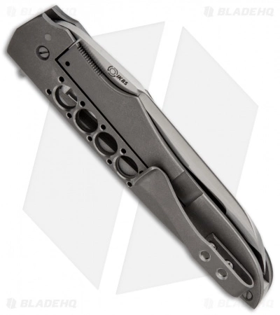 Jason Clark Hybrid Wharncliffe Flipper G-10/Timascus Knife (3.5" Satin) 4 Jason Clark Hybrid Wharncliffe Flipper G-10/Timascus Knife (3.5" Satin) - Image 2