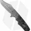 Jason Clark Clip Point Frame Lock Knife Zirconium/Marbled CF (3.6" Damascus) 2 Jason Clark Clip Point Frame Lock Knife Zirconium/Marbled CF (3.6" Damascus) -Avokelavavat Sales Store jc clip point zirc cf damascus jm