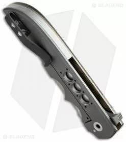 Jason Clark Custom Drop Point Flipper Zirconium/LSCF (3.75" Stonewash) -Avokelavavat Sales Store jc drop point zirc lscf dagger botom cm