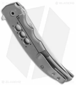 Jason Clark Custom Persian Flipper Knife Carbon Fiber / Mokume (3.75" Satin) -Avokelavavat Sales Store jc persian cf mokume side