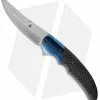 Jason Clark Persian Flipper Knife Carbon Fiber/Titanium (3.75" Satin)