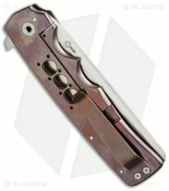 Jason Clark Custom Razor Flipper Knife Titanium (3.75" Satin) 7 Jason Clark Custom Razor Flipper Knife Titanium (3.75" Satin) -Avokelavavat Sales Store jc razor ano ti side cm