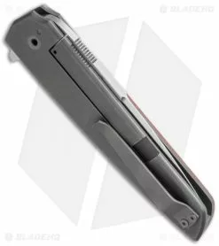 Jason Clark Custom Standard Flipper Knife Maple Burl (3.625" Satin) 7 Jason Clark Custom Standard Flipper Knife Maple Burl (3.625" Satin) -Avokelavavat Sales Store jc standard maple burl side cm