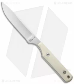 Nemesis Jeff Hall Custom Neck Knife Bone (2.625" Satin)