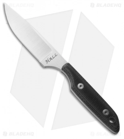 Nemesis Jeff Hall Custom Neck Knife Black Micarta (2.125" Satin) 3 Nemesis Jeff Hall Custom Neck Knife Black Micarta (2.125" Satin)