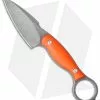 John Gray Custom Accomplice Fixed Blade Knife Orange G-10 (3.25" Acid SW) -Avokelavavat Sales Store jg accomplice orange cm