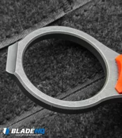 John Gray Custom Accomplice Fixed Blade Knife Orange G-10 (3.25" Acid SW) -Avokelavavat Sales Store jg accomplice orange g10 bottle cm