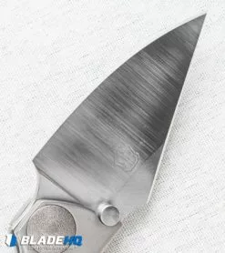 John Gray Custom THUCK Frame Lock Knife Titanium (3.5" Satin) -Avokelavavat Sales Store jg custom thuck frame lock blade cm