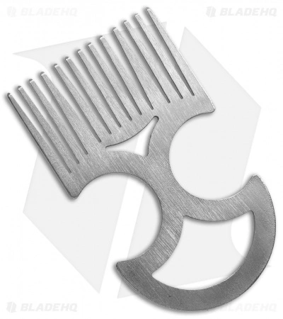 John Gray 2" Push Dagger Style Titanium Pick Comb 3 John Gray 2" Push Dagger Style Titanium Pick Comb