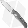 Jason Guthrie Custom Knives Ranger Knife Drilled Full Ti (3.75" Satin) #119 -Avokelavavat Sales Store jg ranger bb ti hole 119 cm