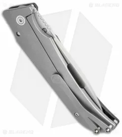 Jason Guthrie Custom Knives Ranger Knife CF/Ti (3.75" Satin) #120 -Avokelavavat Sales Store jg ranger cf ti 120 side cm