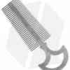 John Gray 5" Two-Sided Titanium Comb 1 John Gray 5" Two-Sided Titanium Comb -Avokelavavat Sales Store jg two sided ti comb 5in cm