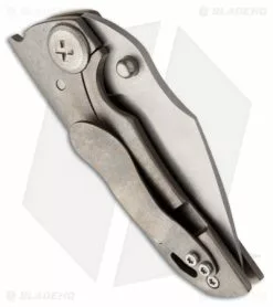 John Gray Custom THUCK Tactical Hunting Utility Combat Knife (3.5" Plain) 3 -Avokelavavat Sales Store john gray thuck framelock folder back