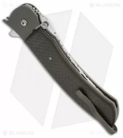 John Kubasek Scimitar Tanto Flipper Knife Lightning Strike CF (4" Hand Satin) 5 John Kubasek Scimitar Tanto Flipper Knife Lightning Strike CF (4" Hand Satin) -Avokelavavat Sales Store john kubasek 4in simatar tanto cpa 154 side