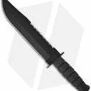Ka-Bar Bowie Big Brother Fixed Blade Knife Kraton Serr Top (9.37" Black) 2211