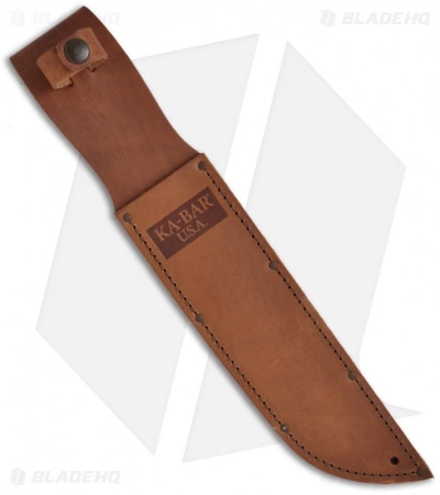 Ka-Bar Bowie Big Brother Fixed Blade Knife Leather Serr Top (9.37" Black) 2217 4 Ka-Bar Bowie Big Brother Fixed Blade Knife Leather Serr Top (9.37" Black) 2217 - Image 2