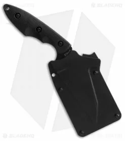 Ka-Bar TDI/Hinderer Hinderance Knife Fixed Blade (3.56" Black) 2485 -Avokelavavat Sales Store ka bar 2485 hinderance black fixed sheath