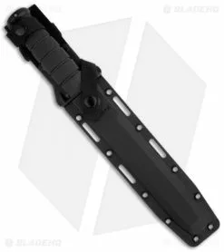 Ka-Bar Black Tanto Tactical Knife + Sheath (8" Black Serr) 1245 -Avokelavavat Sales Store ka bar black tanto serr 1245 sheath