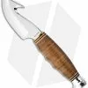 Ka-Bar Game Hook Knife Leather Handled Fixed Blade (3.25" Polished) 1234 -Avokelavavat Sales Store ka bar fixed 02 1234 game hook leather