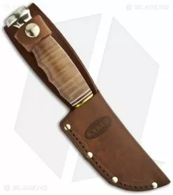 Ka-Bar Game Hook Knife Leather Handled Fixed Blade (3.25" Polished) 1234 -Avokelavavat Sales Store ka bar fixed 02 1234 game hook leather sheath