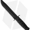 Ka-Bar Bowie Full-Size Knife Black Leather Sheath (7" Serr) 1212