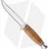 Ka-Bar Little Finn Hunter Fixed Blade Knife Leather Handle (3.7" Polish) 1226 -Avokelavavat Sales Store ka bar fixed 1226 little finn