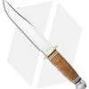 Ka-Bar Bowie Leather Handled Fixed Blade Knife (7" Polish) 1236 -Avokelavavat Sales Store ka bar fixed 1236 bowie