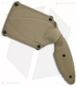 Ka-Bar Small TDI Law Enforcement Knife Coyote Brown (2.31" Black Serr) 1477CB -Avokelavavat Sales Store ka bar fixed tan black small tdi 01 01477cb sheath