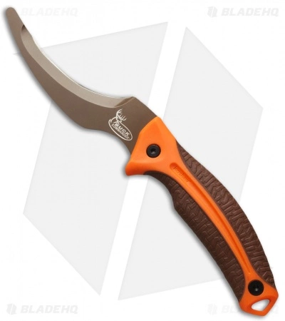 Kershaw Buck Commander LoneRock ZipIt Pro Fixed Blade Knife (3.375" Brown) 1894 3 Kershaw Buck Commander LoneRock ZipIt Pro Fixed Blade Knife (3.375" Brown) 1894