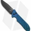 Kershaw Emerson Launch 5 Automatic Knife Blue Aluminum (3.4" Black) 7600BLUBLK -Avokelavavat Sales Store kershaw emerson launch 5 blue ker7600blublk BHQ 37457 jr