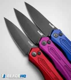 Kershaw Launch 6 Automatic Knife Blue Aluminum (3.75" Black) 7800BLUBLK -Avokelavavat Sales Store kershaw launch 6 purple blue red dl vertical confetti