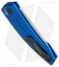 Kershaw Launch 2 Automatic Knife Blue Aluminum (3.4" Stonewash) 7200BLUSW 7 Kershaw Launch 2 Automatic Knife Blue Aluminum (3.4" Stonewash) 7200BLUSW -Avokelavavat Sales Store kershaw launch auto 2 sw 7200blusw side cm