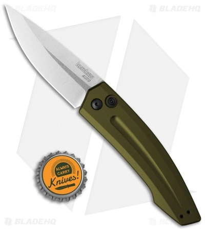 Kershaw Launch 2 Automatic Knife OD Green Aluminum (3.4" Stonewash) 7200SWOL 6 Kershaw Launch 2 Automatic Knife OD Green Aluminum (3.4" Stonewash) 7200SWOL - Image 4