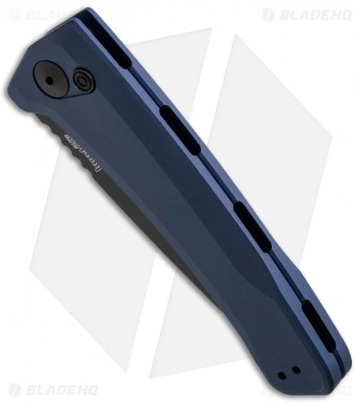 Kershaw Launch 3 Automatic Knife Blue Aluminum (3.4" Black) 4 Kershaw Launch 3 Automatic Knife Blue Aluminum (3.4" Black) - Image 2