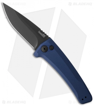 Kershaw Launch 3 Automatic Knife Blue Aluminum (3.4" Black) 3 Kershaw Launch 3 Automatic Knife Blue Aluminum (3.4" Black)