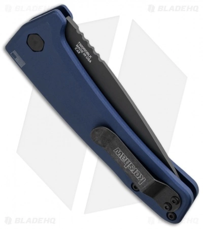 Kershaw Launch 3 Automatic Knife Blue Aluminum (3.4" Black) 5 Kershaw Launch 3 Automatic Knife Blue Aluminum (3.4" Black) - Image 3