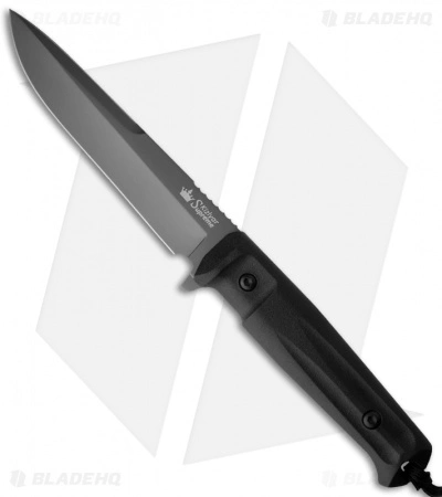 Kizlyar Supreme Knives Alpha AUS-8 Tactical Fixed Blade Knife (6" Gray) 3 Kizlyar Supreme Knives Alpha AUS-8 Tactical Fixed Blade Knife (6" Gray)