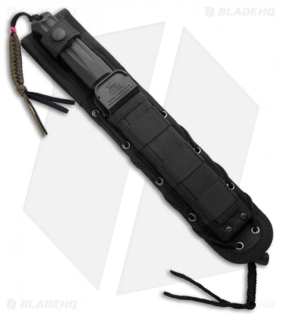 Kizlyar Supreme Knives Croc Tactical Fixed Blade Knife (6" Black) 4 Kizlyar Supreme Knives Croc Tactical Fixed Blade Knife (6" Black) - Image 2