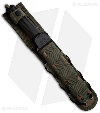 Kizlyar Supreme Knives Croc AUS-8 Tactical Fixed Blade Knife (6" Satin) 4 Kizlyar Supreme Knives Croc AUS-8 Tactical Fixed Blade Knife (6" Satin) - Image 2