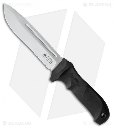 Kizlyar Supreme Dominus D2 Fixed Blade Knife Black Kraton (5.875" Satin) KK0041 3 Kizlyar Supreme Dominus D2 Fixed Blade Knife Black Kraton (5.875" Satin) KK0041