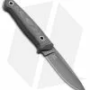Kizlyar Supreme Santi Fixed Blade Knife Gray/Black Micarta (3.5" Black) KK0048