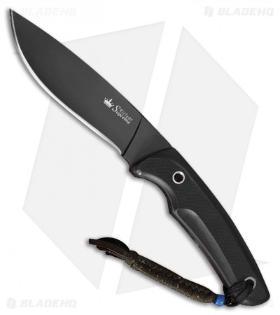 Kizlyar Supreme Savage D2 Fixed Blade Knife Black G-10 (5.125" Black) KK0032 3 Kizlyar Supreme Savage D2 Fixed Blade Knife Black G-10 (5.125" Black) KK0032