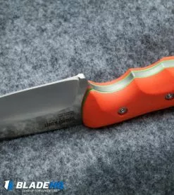 Klecker Knives Klecker Abiqua Hunter Fixed Blade Knife Orange G-10 (4" Satin) DK-151-GO -Avokelavavat Sales Store klecker abiqua hunter fixed orange green g10 dk 151 go bottom cm