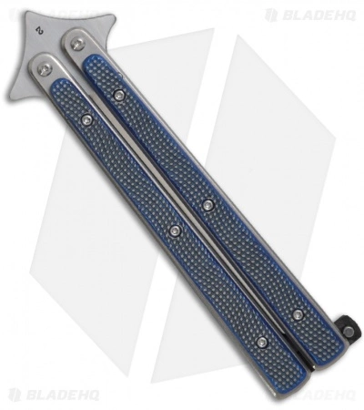 Les Voorhies Custom Knives Model 1 Balisong Butterfly Knife W/ Titanium Scales 5 Les Voorhies Custom Knives Model 1 Balisong Butterfly Knife W/ Titanium Scales - Image 3