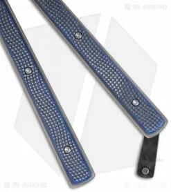 Les Voorhies Custom Knives Model 1 Balisong Butterfly Knife W/ Titanium Scales 9 Les Voorhies Custom Knives Model 1 Balisong Butterfly Knife W/ Titanium Scales -Avokelavavat Sales Store les voorhies custom butterflly model 1 bali detail