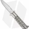 Les Voorhies Custom Knives Model 1 Balisong Butterfly Knife Titanium #1 -Avokelavavat Sales Store les voorhies model 1 bali stainless steel